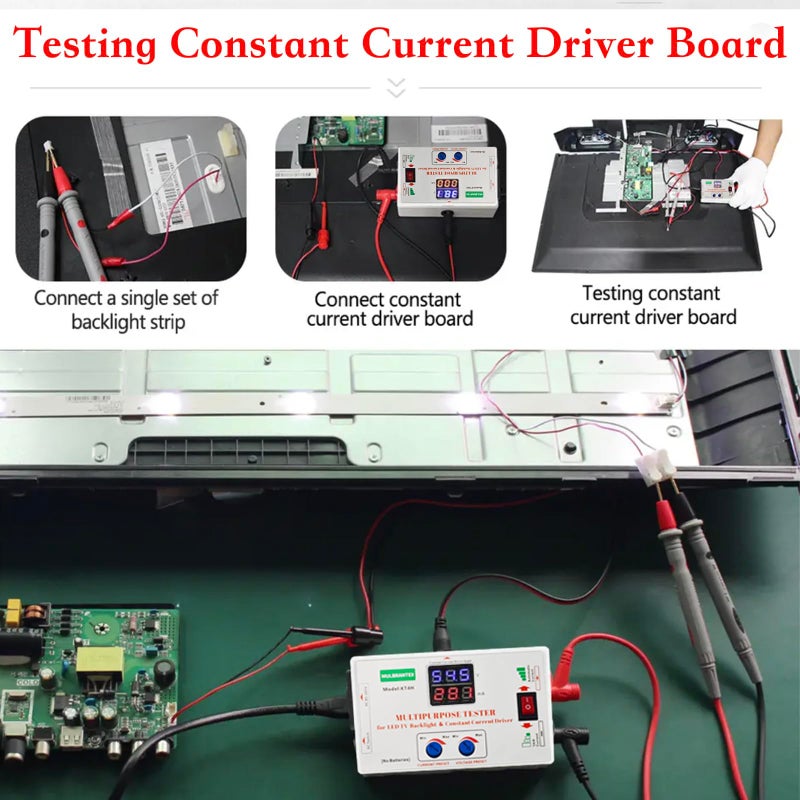 LED Backlight & Driver Board Tester with 0-330V Output and Test Accessories - Image 2
