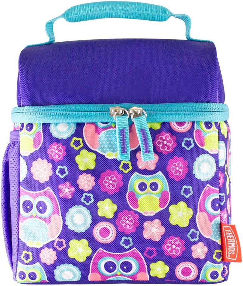 THERMOS STANDARD POP TOP REUSABLE LUNCH BAG - OWLS - Image 1