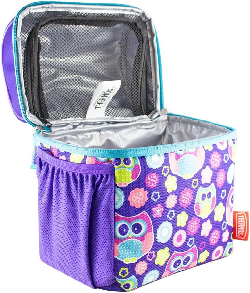 THERMOS STANDARD POP TOP REUSABLE LUNCH BAG - OWLS - Image 5