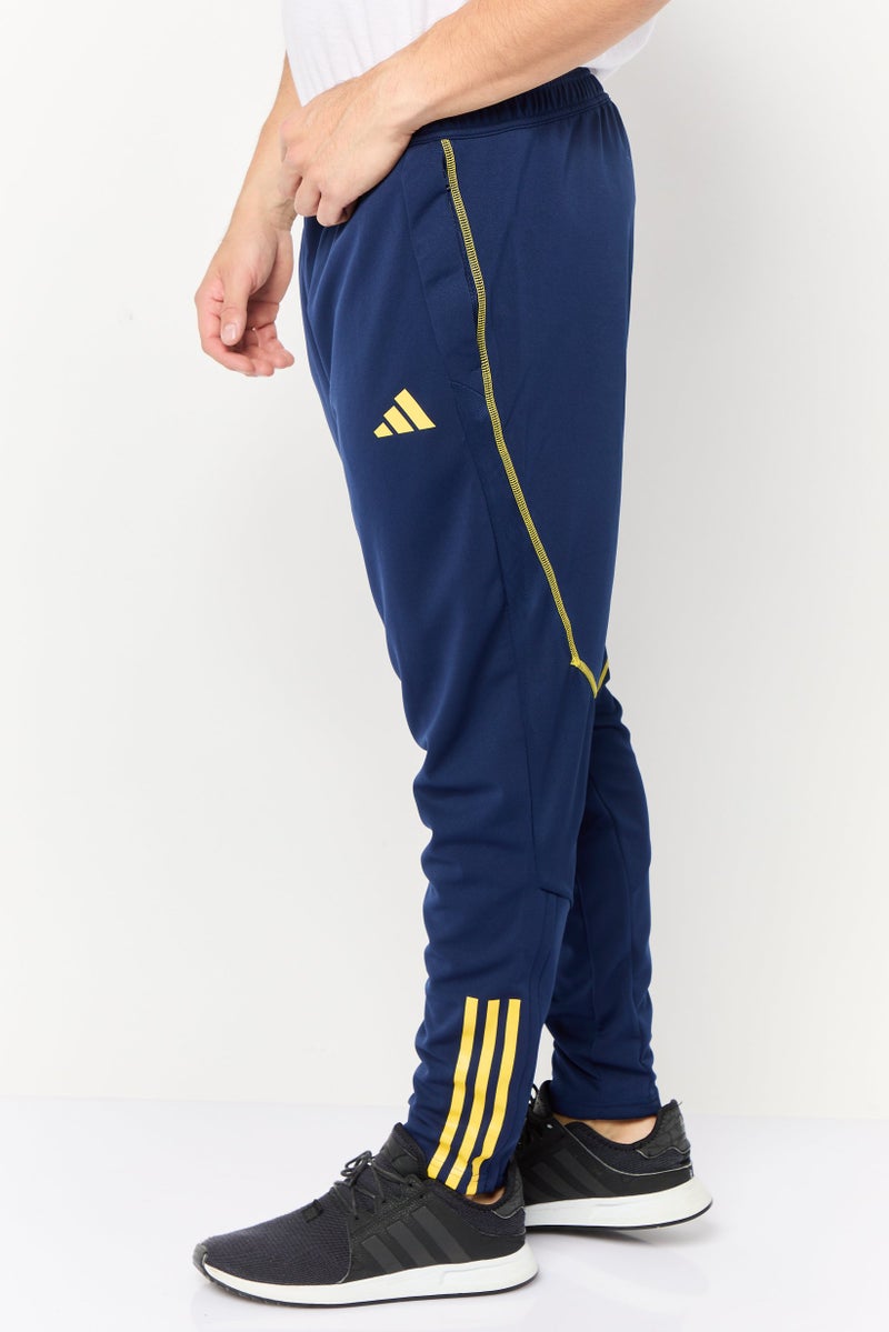 Adidas Men Slim Fit Outdoor Sweatpants, Navy  - Image 3