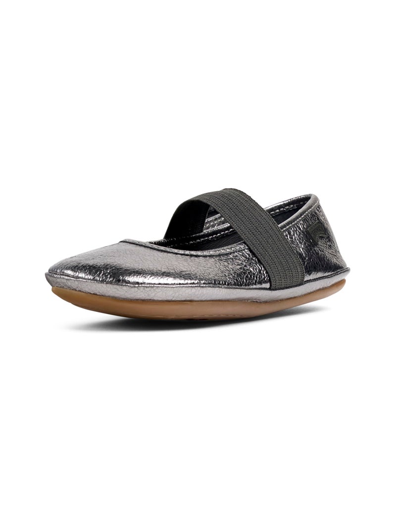 Camper Girls Ballerina Ballet Flat Dark Gray 155 105 Toddler