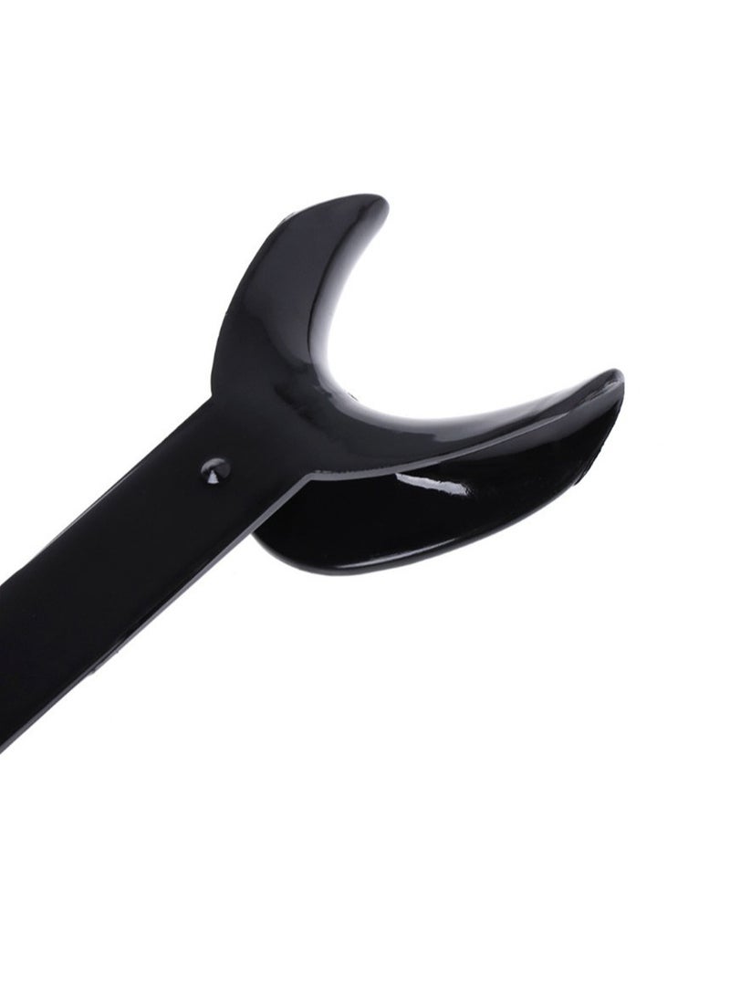 AROAQ Dental Cheek Retractor, Durable Dental Orthodontic Mouth Opener, Easy To Use T Shape Intraoral Cheek Lip Retractor Opener, Double Head Mouth Opener Dental Instrument, (2pcs Small And 2pcs Large) - Image 2