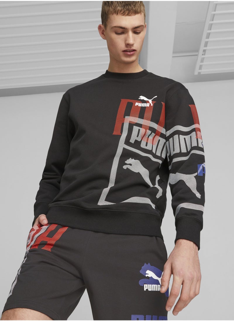 PUMA - Classics Mens Gen. Crew Neck Sweatshirt - Image 1