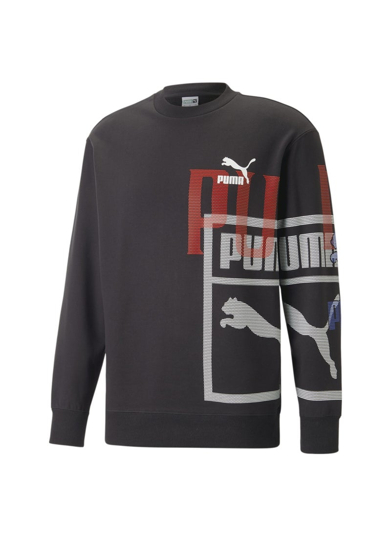 PUMA - Classics Mens Gen. Crew Neck Sweatshirt - Image 1