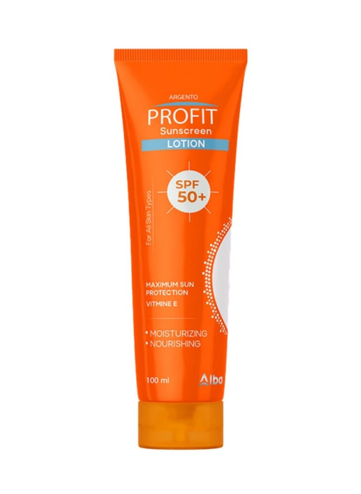 ARGENTO - Argento Profit Sunscreen Lotion Spf+50 100Ml - Image 1