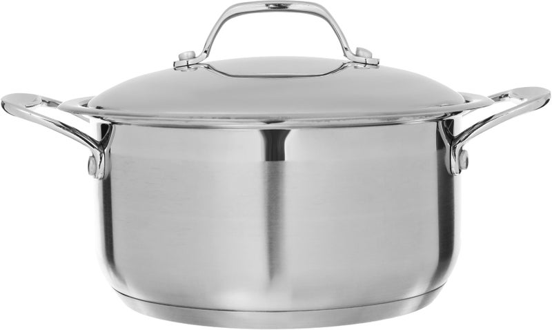Rocky steel Pot, 20 cm - Silver - Image 2