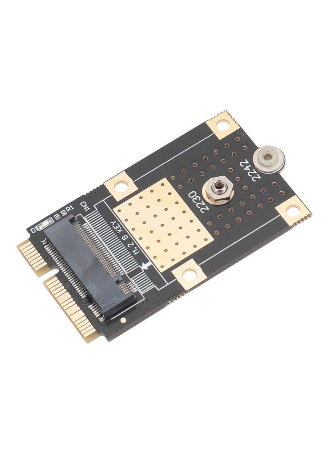 Thoraya MSATA to M.2 NGFF B Key Adapter Large Storage Capacity MSATA to M.2 B Key Adapter Converter Case Enclosure for 2230 2242 SSD  - Image 4