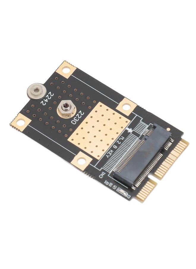 Thoraya MSATA to M.2 NGFF B Key Adapter Large Storage Capacity MSATA to M.2 B Key Adapter Converter Case Enclosure for 2230 2242 SSD  - Image 2