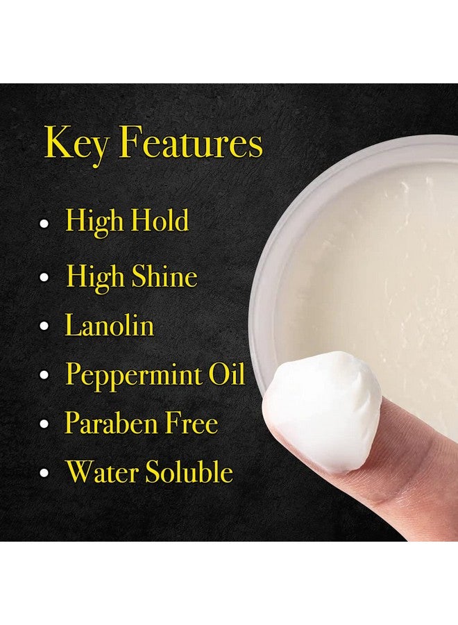 Pete & Pedro HAIR POMADE - Hair Styling Classic Pomade for Men | Medium Hold and High Shine With A Ton Of Control, Helps Slick Back Hair | As Seen on Shark Tank 2 oz. - Image 2