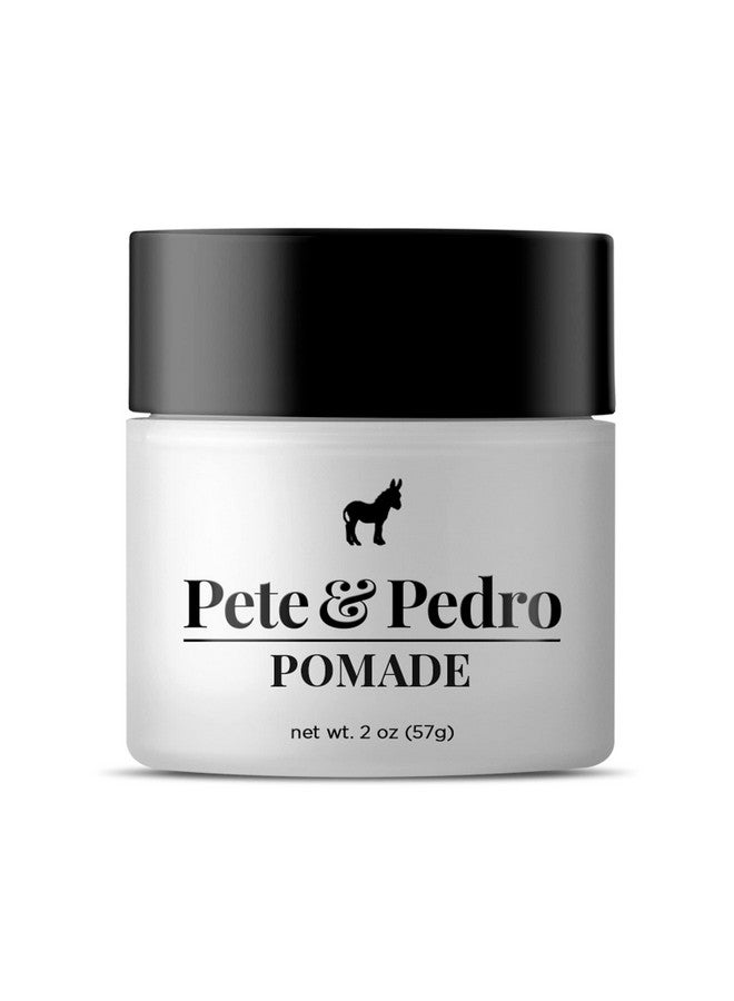Pete & Pedro HAIR POMADE - Hair Styling Classic Pomade for Men | Medium Hold and High Shine With A Ton Of Control, Helps Slick Back Hair | As Seen on Shark Tank 2 oz. - Image 1