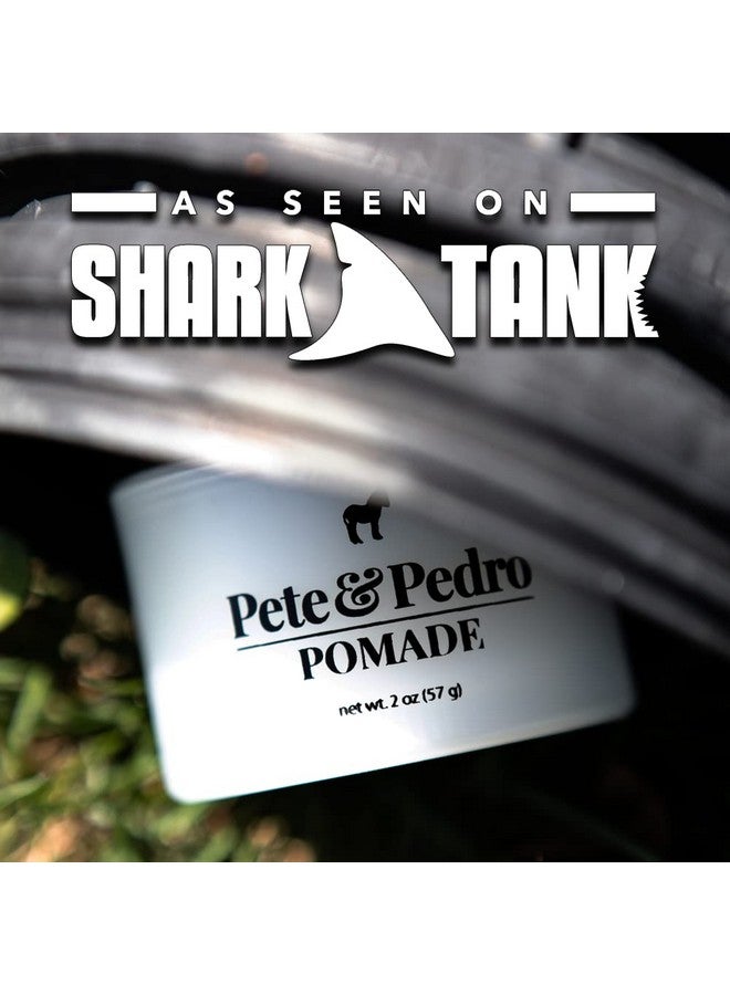 Pete & Pedro HAIR POMADE - Hair Styling Classic Pomade for Men | Medium Hold and High Shine With A Ton Of Control, Helps Slick Back Hair | As Seen on Shark Tank 2 oz. - Image 5