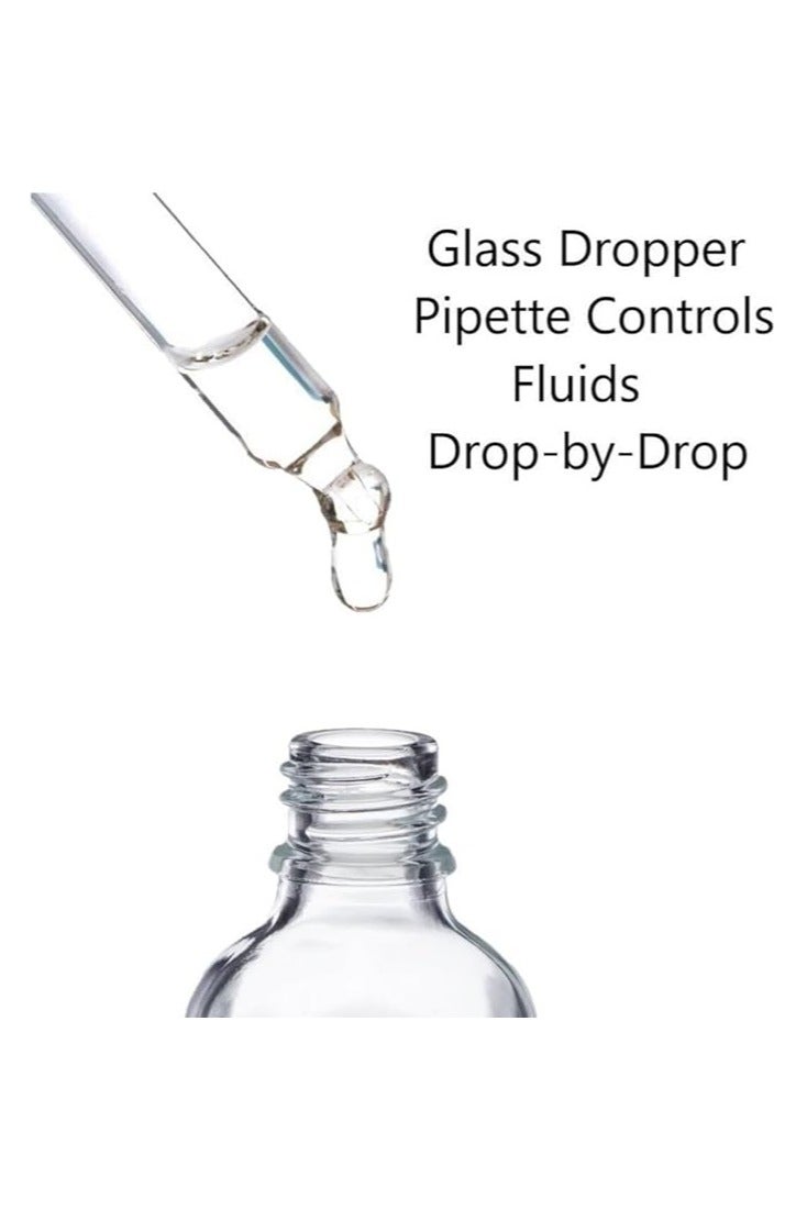 Generic Clear Glass Cosmetic Droppers 10ml (2 Dropper Set) - Image 4
