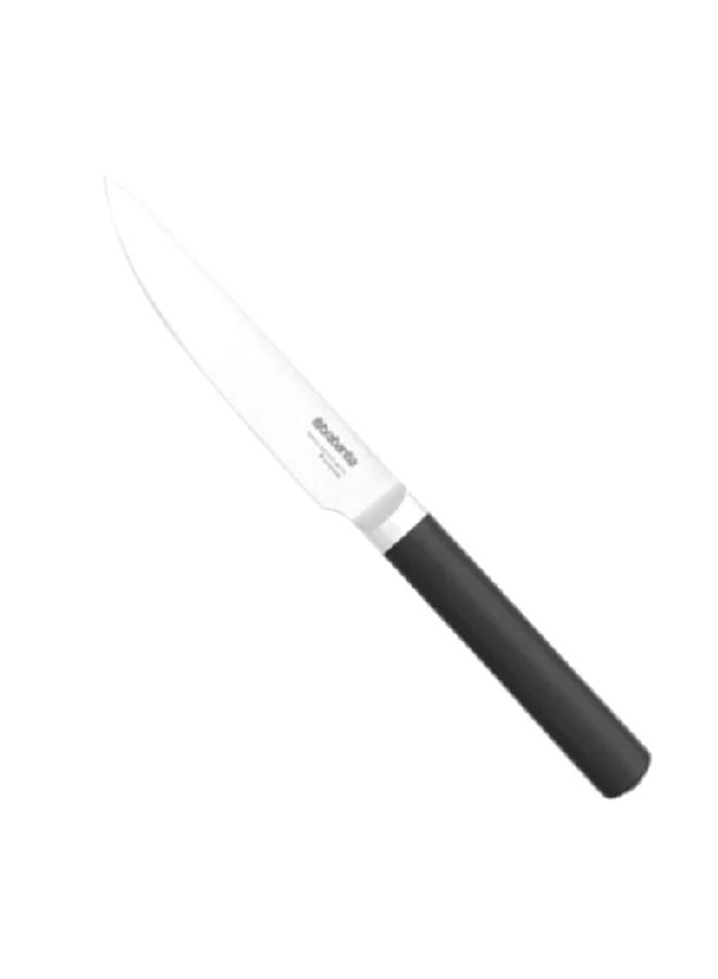 brabantia High Quality Ergonomic Design Steel Utility Knife Silver and Black 1.3 x 2.5 x 25 cm 250781