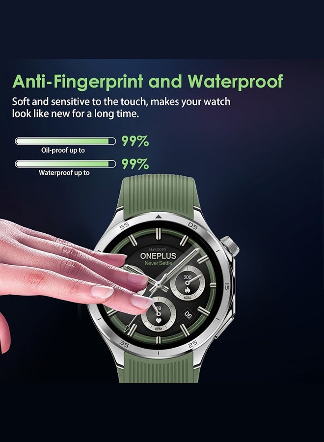 CATANES Screen Protector for OnePlus Watch 3 - Thin Acrylic Display Protection Film - Image 5
