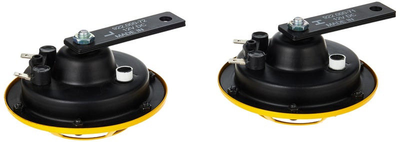 Hella Yellow Panther Horn Set (12V, 350/415 Hz, 105-118 dB @ 2m) for all vehicles - Image 3