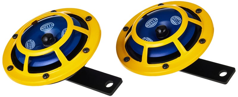 Hella Yellow Panther Horn Set (12V, 350/415 Hz, 105-118 dB @ 2m) for all vehicles - Image 5