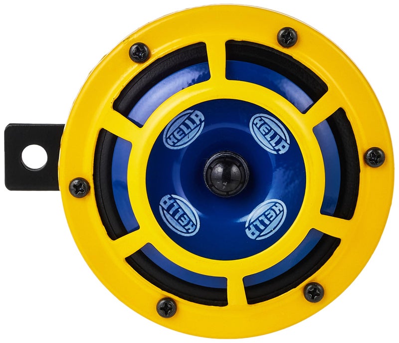 Hella Yellow Panther Horn Set (12V, 350/415 Hz, 105-118 dB @ 2m) for all vehicles - Image 2