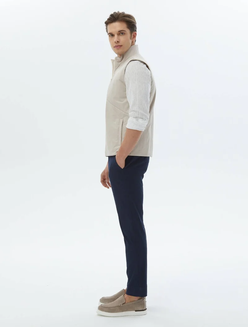 كيب Ecru Woven Sports Vest