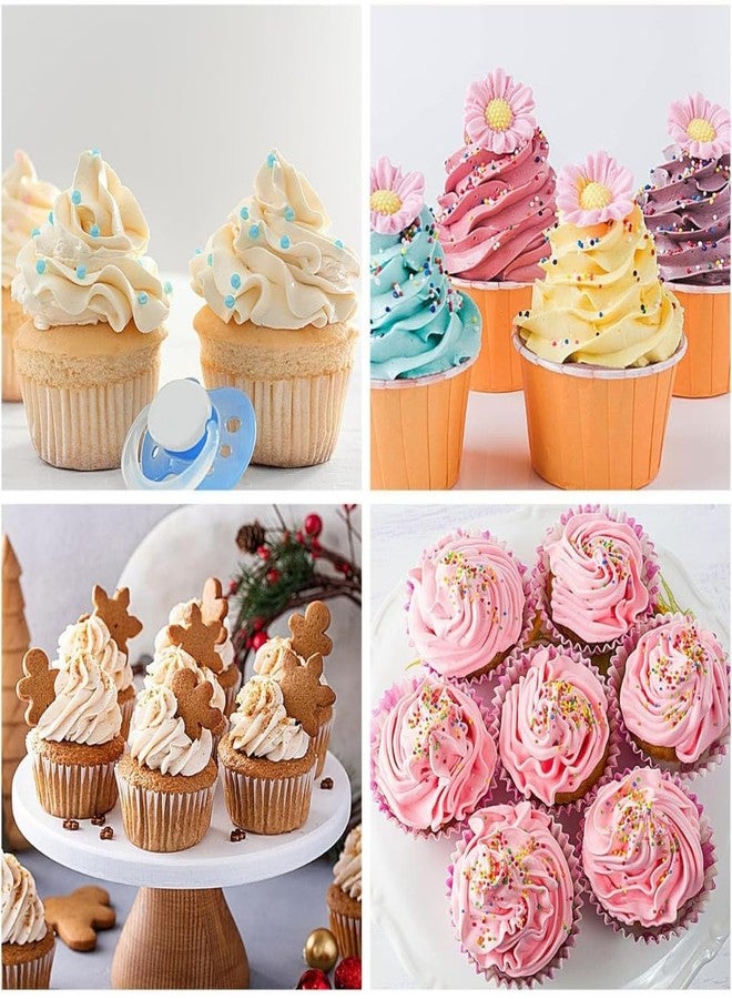 LEGACYCART 3 Nozzles 1A 853 2F Cake Decorating Set with 20 Piping Bag Frosting Icing Nozzle for Cupcake Muffin Pastry Decor Baking Tool DIY Cream Flower Tips Cookie Dessert Reusable. - Image 4