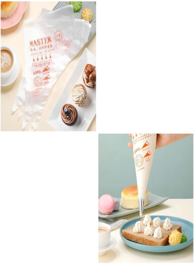 LEGACYCART 3 Nozzles 1A 853 2F Cake Decorating Set with 20 Piping Bag Frosting Icing Nozzle for Cupcake Muffin Pastry Decor Baking Tool DIY Cream Flower Tips Cookie Dessert Reusable. - Image 3