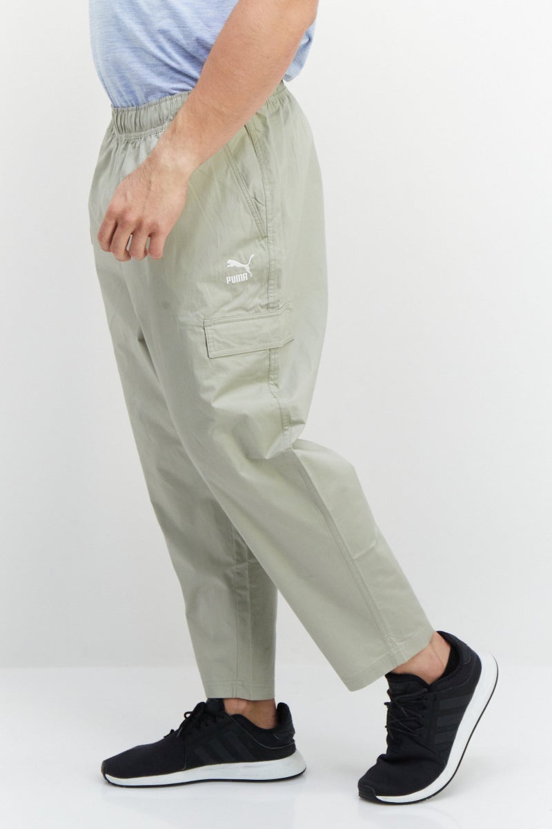 PUMA سروال رياضي للرجال، رمادي بيبلي، - Image 3