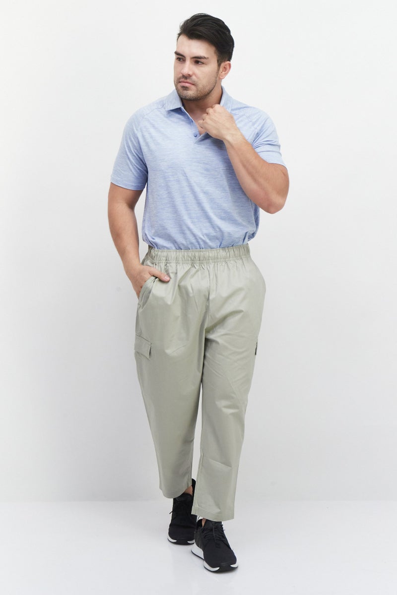 PUMA سروال رياضي للرجال، رمادي بيبلي، - Image 2