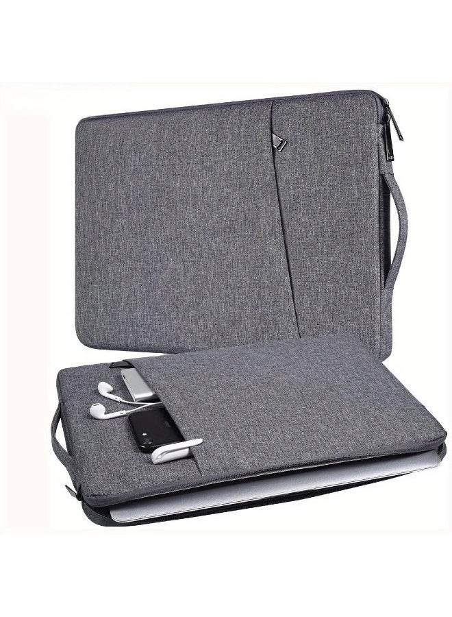 زيريفام كيس كمام الكمبيوتر المحمول 13 بوصة ، كيس كمام الكمبيوتر المحمول ، ماك بوك إير / برو 13 / برو 14 ، ماك بوك إير / برو (M4 / M3 / M2 / M1) 2021-2025 ، كيس مقاوم للماء مع جيب الملحقات - Image 1