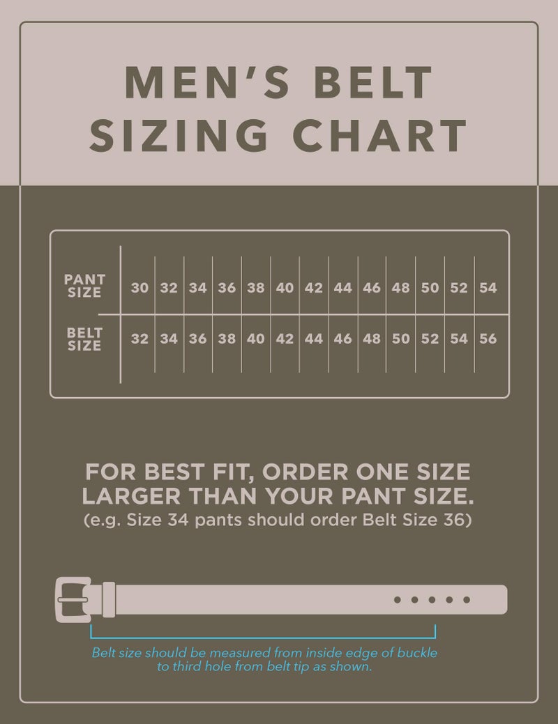 Timberland Men's 35mm Classic Buckle Jean Leather Belts, Black, 32 - Image 4