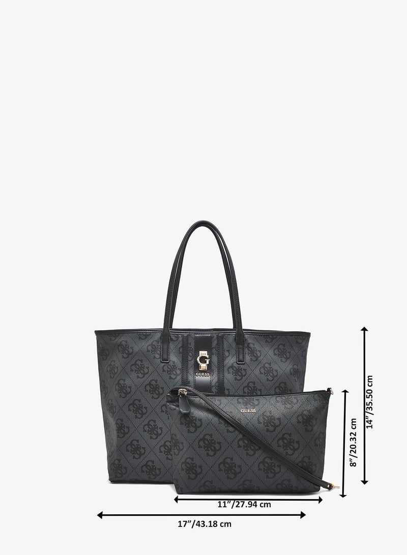 GUESS Erenia Large 2 In 1 Tote Bag - Image 5