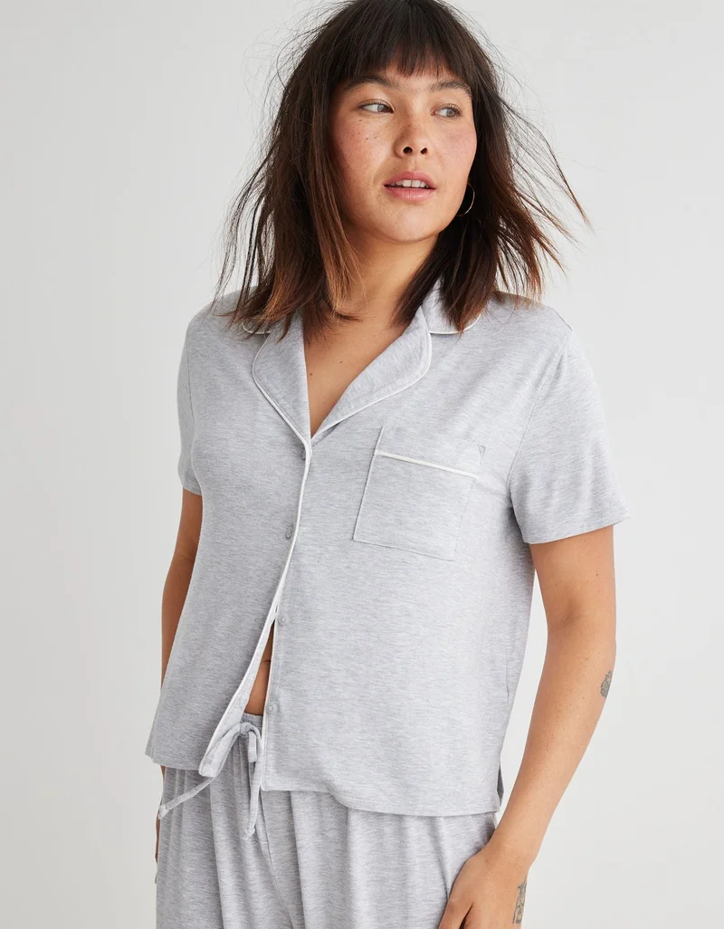 Aerie Aerie Real Soft® Short Sleeve Pajama Shirt