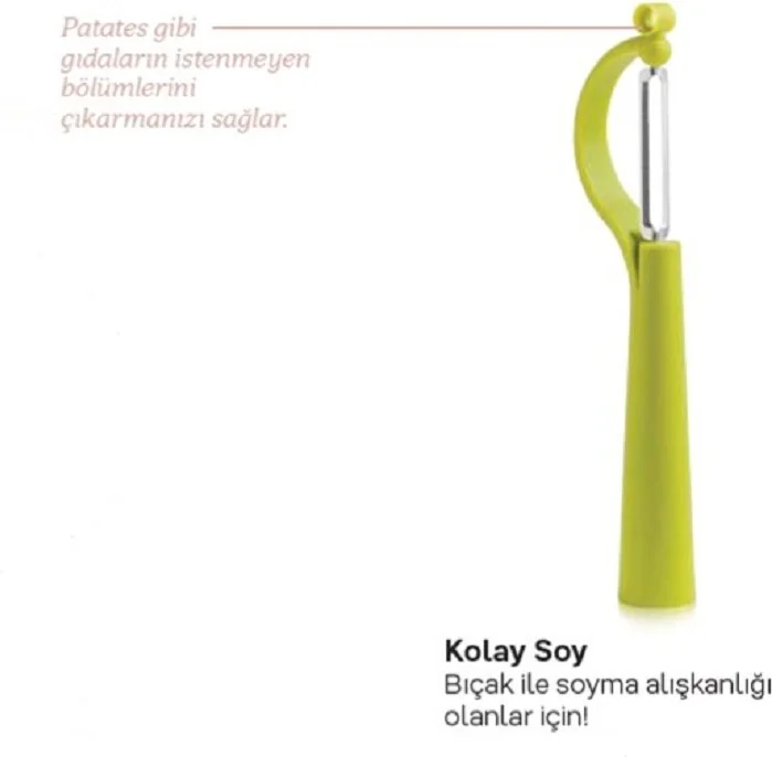 Tupperware Easy Peel Peel Side Peel Peeler Vegetable Fruit Peeler Hsgl