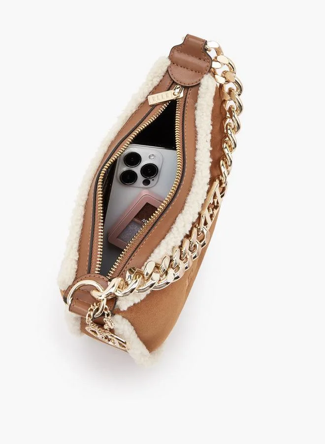 ELLE Trim Accent Crossbody Bag with Detachable Strap