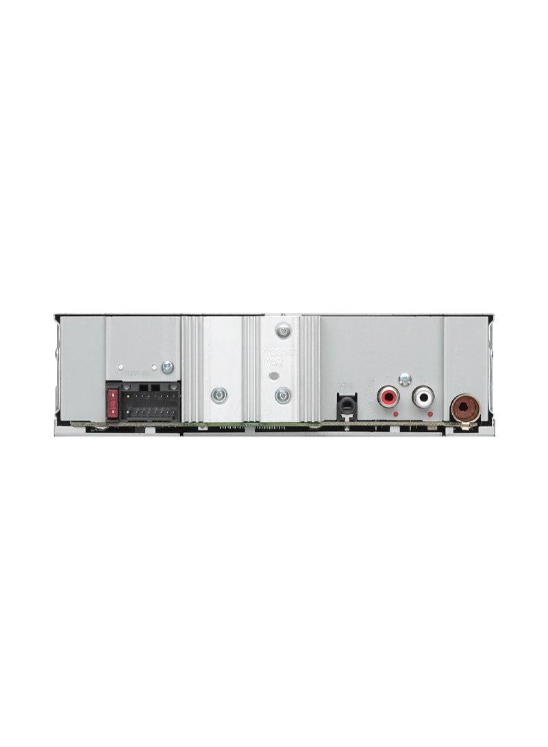 كينوود جهاز استقبال الوسائط الرقمية المدمج Kenwood KMM-BT208 - ستيريو سيارة أحادي DIN مزود بتقنية بلوتوث ومنافذ USB/AUX - Image 3