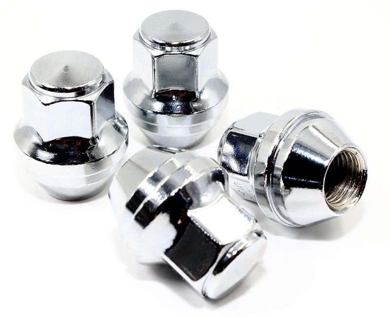 Veritek Performance Set of 20 Chrome Acorn Seat Lug Nuts for Ford Vehicles - Image 2