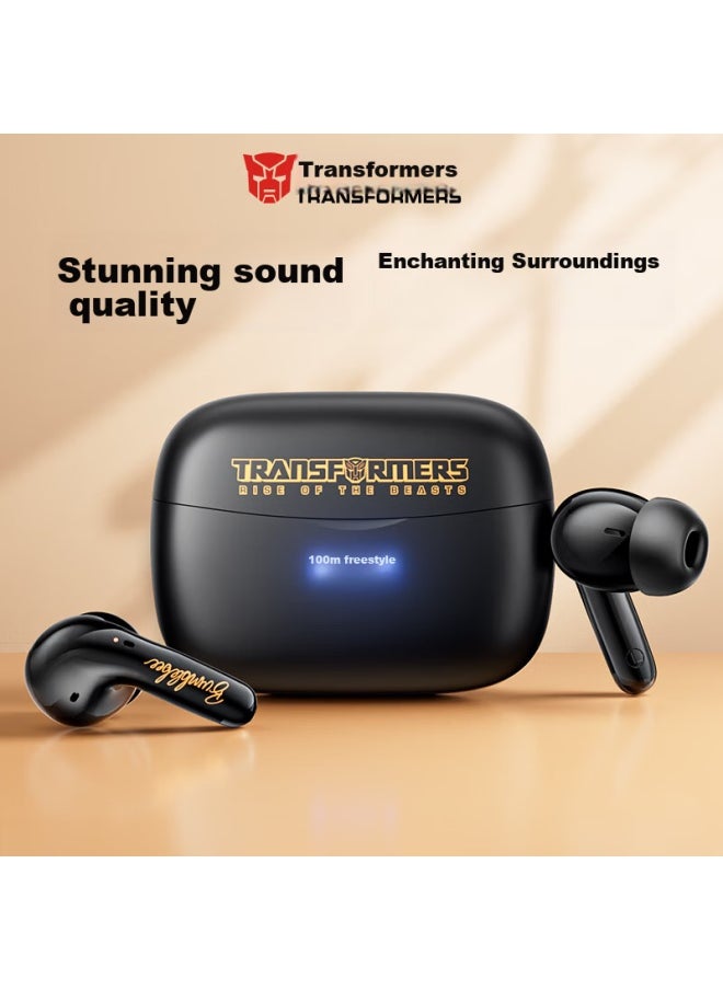Transformers Bluetooth Earphones, In-ear Design With Battery Display, True Wireless, Smart Noise Cancellation, Long Battery Life, High Sound Quality, For Music, Gaming, Sports, Running, Low Latency, Compatible With Apple And Huawei