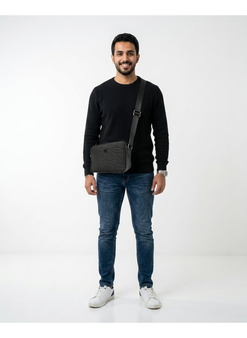شنطة كروس جلد صناعي - Image 2