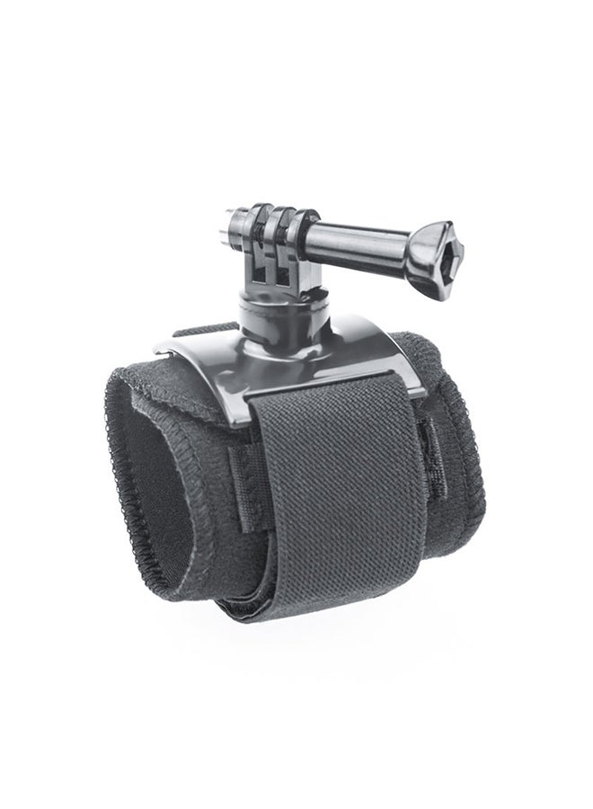 O Ozone Adjustable Wrist Strap Mount for GoPro 360 Degree Rotating Arm Mount Strap Compatible with DJI OSMO Action 2 Insta 360 ONE RS and Other Action Cameras -Black  - Image 1
