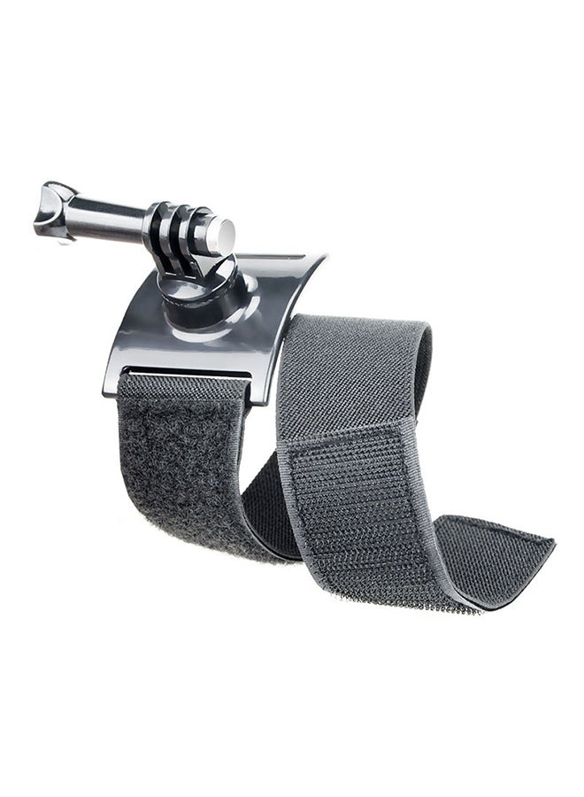 O Ozone Adjustable Wrist Strap Mount for GoPro 360 Degree Rotating Arm Mount Strap Compatible with DJI OSMO Action 2 Insta 360 ONE RS and Other Action Cameras -Black  - Image 2
