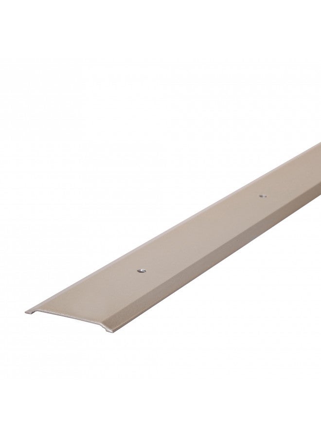 M-D Building Products M-D 49010 36" Satin Nickel Flat Top Saddle Thresholds - Image 1