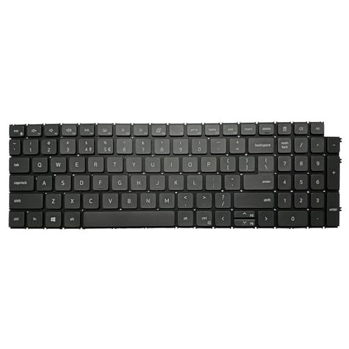 SUNMALL Replacement Keyboard Compatible with Dell Inspiron 15 3510 3511 3515 5510 5515 5518, inspiron 16 7610, Latitude 3520, Vostro 15 3510 3515 3520 3525 7510 with US Layout (Black, with Backlit) - Image 1
