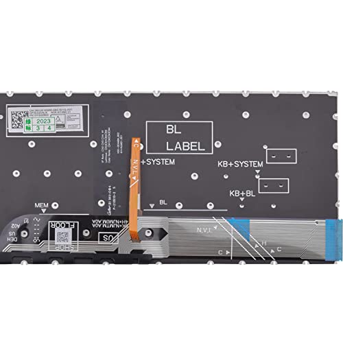 SUNMALL Replacement Keyboard Compatible with Dell Inspiron 15 3510 3511 3515 5510 5515 5518, inspiron 16 7610, Latitude 3520, Vostro 15 3510 3515 3520 3525 7510 with US Layout (Black, with Backlit) - Image 5