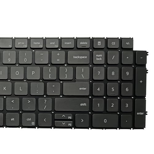 SUNMALL Replacement Keyboard Compatible with Dell Inspiron 15 3510 3511 3515 5510 5515 5518, inspiron 16 7610, Latitude 3520, Vostro 15 3510 3515 3520 3525 7510 with US Layout (Black, with Backlit) - Image 4