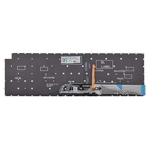 SUNMALL Replacement Keyboard Compatible with Dell Inspiron 15 3510 3511 3515 5510 5515 5518, inspiron 16 7610, Latitude 3520, Vostro 15 3510 3515 3520 3525 7510 with US Layout (Black, with Backlit) - Image 2