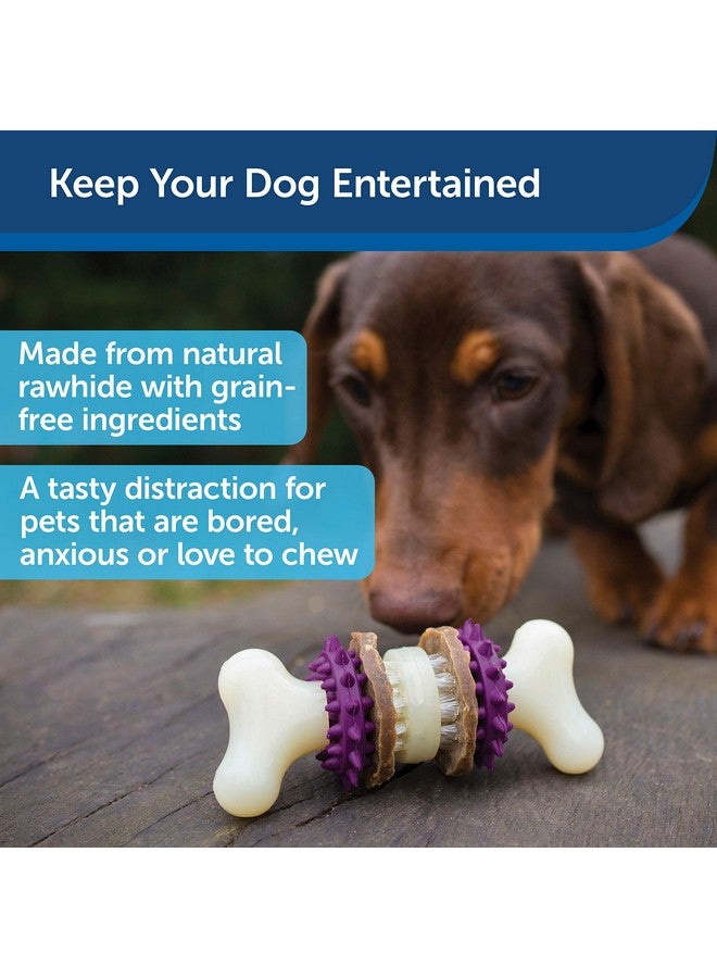 بيت سيف عظمة شعيرات Busy Buddy، كبيرة الحجم، تساعد في الحفاظ على أسنان كلبك نظيفة، ووقت لعب طويل الأمد - Image 2