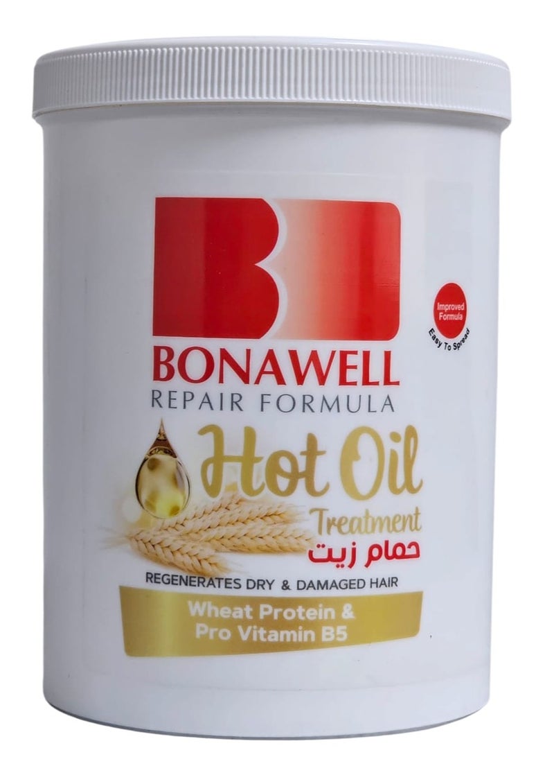 Bonawell Hot oil bath for intensive hair treatment with wheat from Bonawell 810 ml