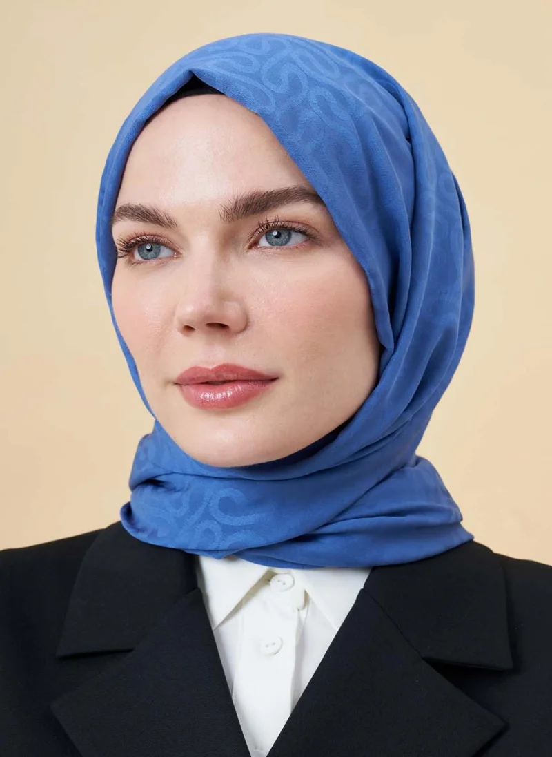 MIZALLE His Jacquard Shawl