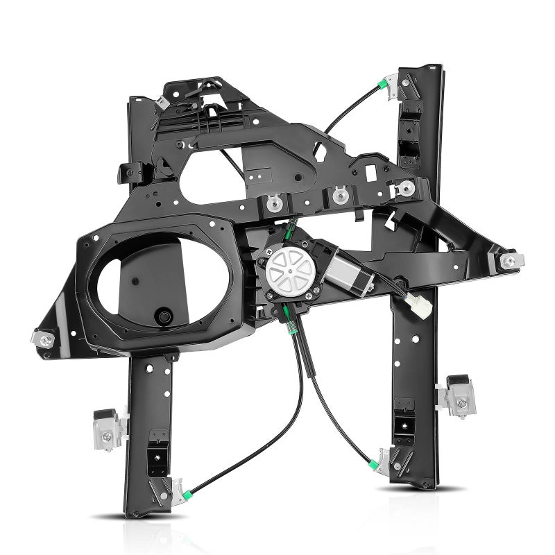 YHTAUTO Front Passenger Side Power Window Regulator With 2Pin Motor Assembly and Interior Door Panel for Ford Expedition Lincoln Navigator 20072017 Sport Utility