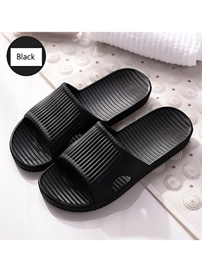 Arabest Women's and Men's Bathroom Anti Slip Quick Dry Ultra Soft Thick Bottom Home Slippers - Image 2