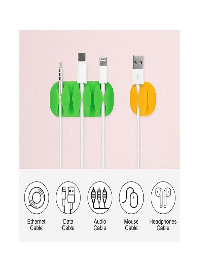Generic Cable Clips 3 Pieces for Wire & Cables Multicolor – UN-17  - Image 4