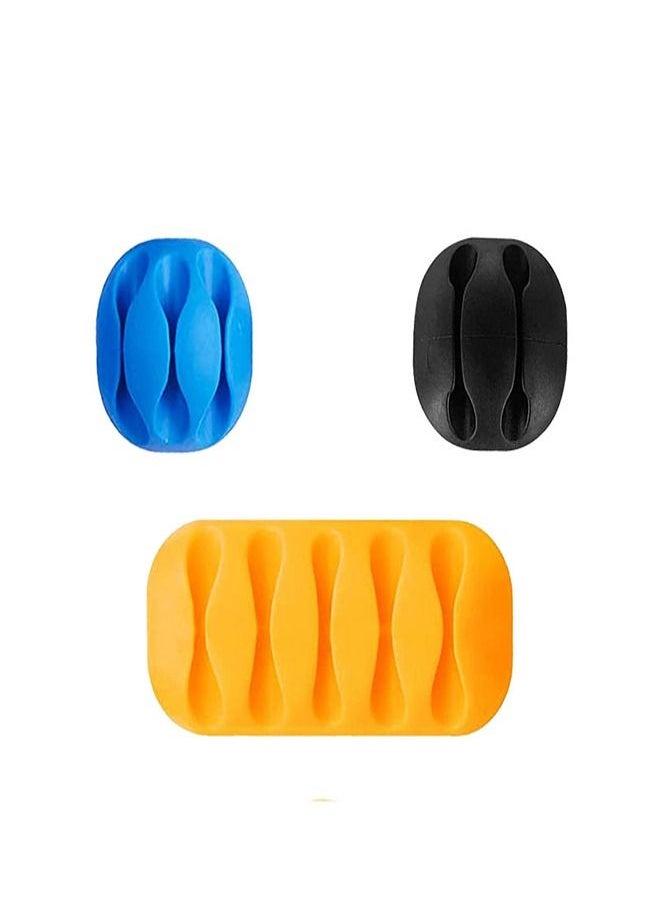 Generic Cable Clips 3 Pieces for Wire & Cables Multicolor – UN-17  - Image 3